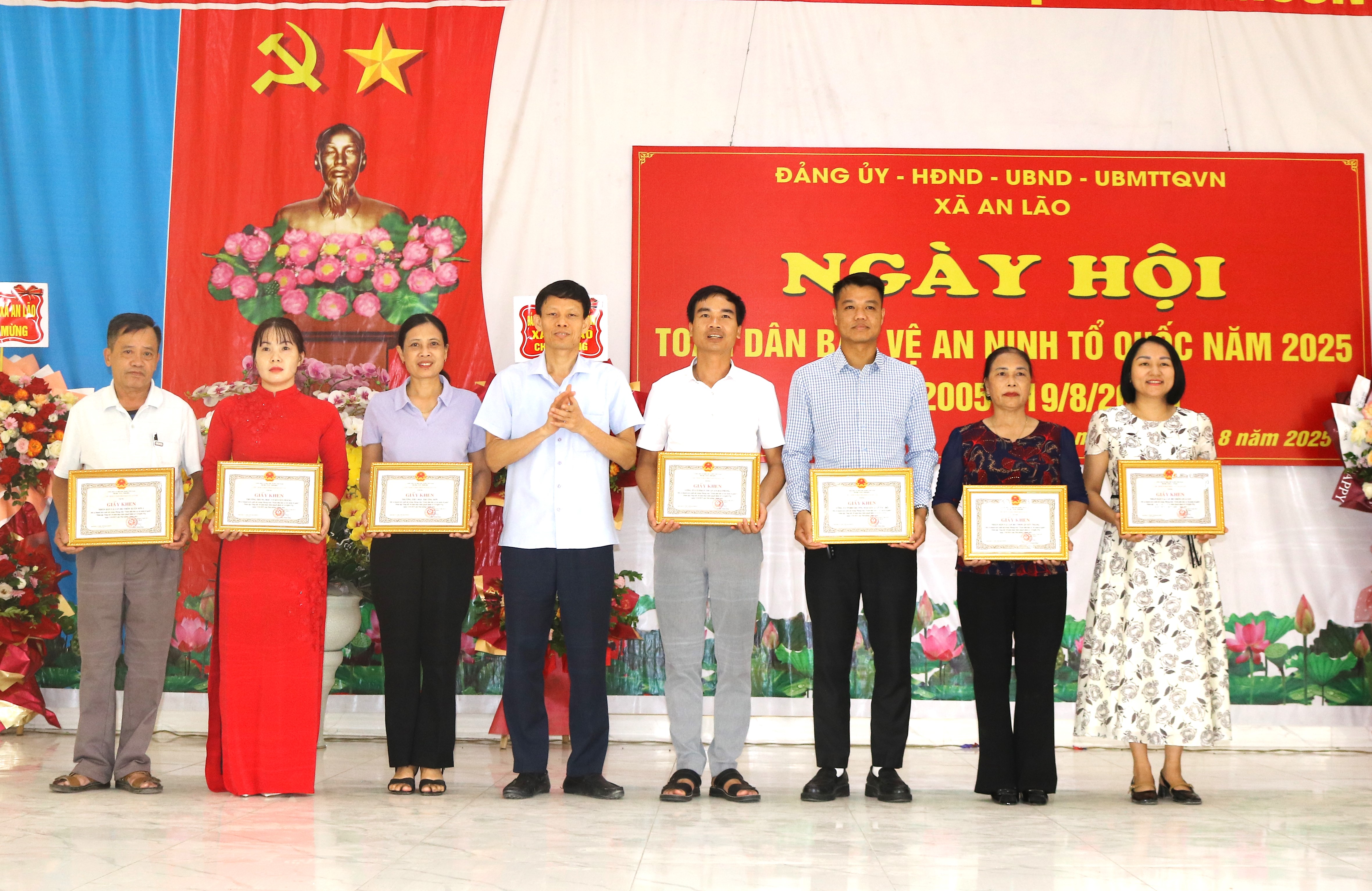 Xã An Lão long trọng tổ chức “Ngày hội Toàn dân bảo vệ ANTQ” năm 2025